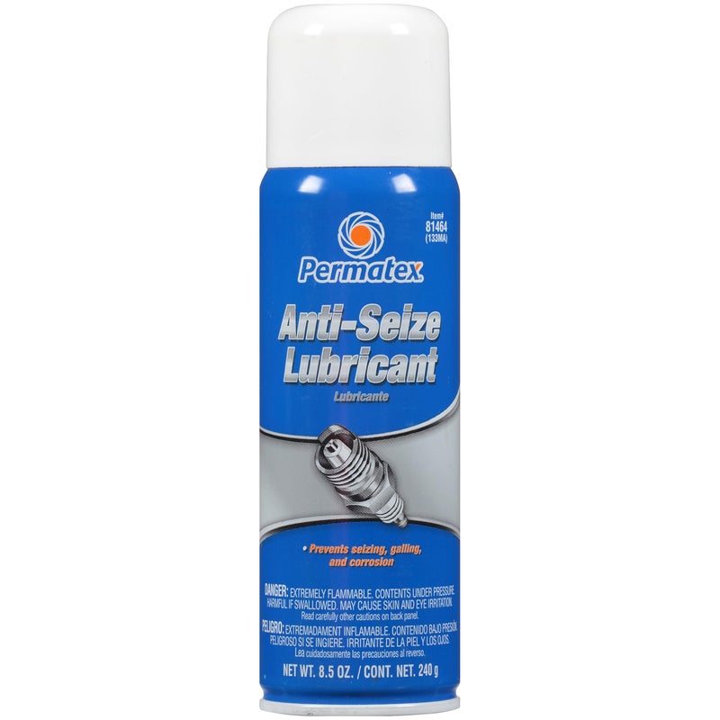 Permatex 81464-12PK Anti-Seize Lubricant, 8.5 oz. Aerosol Can (Pack of 12) - Image 1